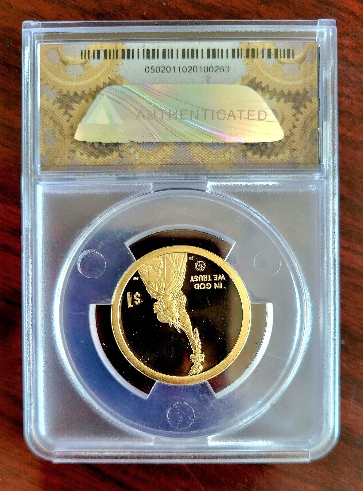 2021 S Innovation New Hampshire Home Video Game PR70 DCAM ANACS First Strike