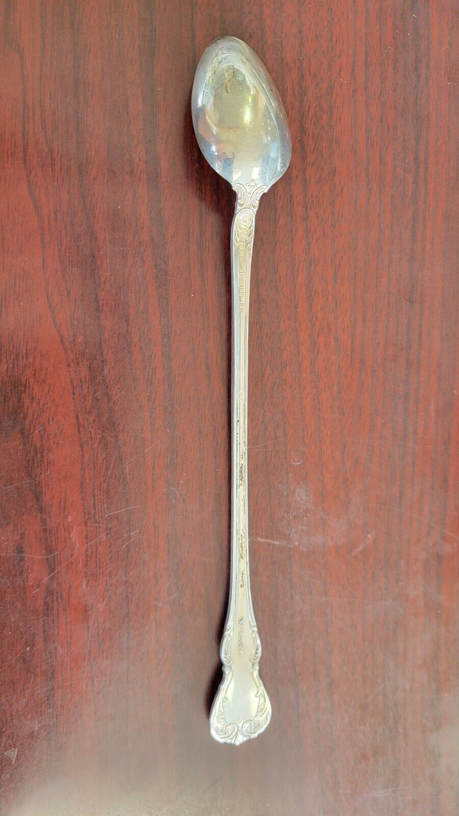 Old Master By Sterling Silver 7 7/8" Long Iced Tea Spoon 1oz.
