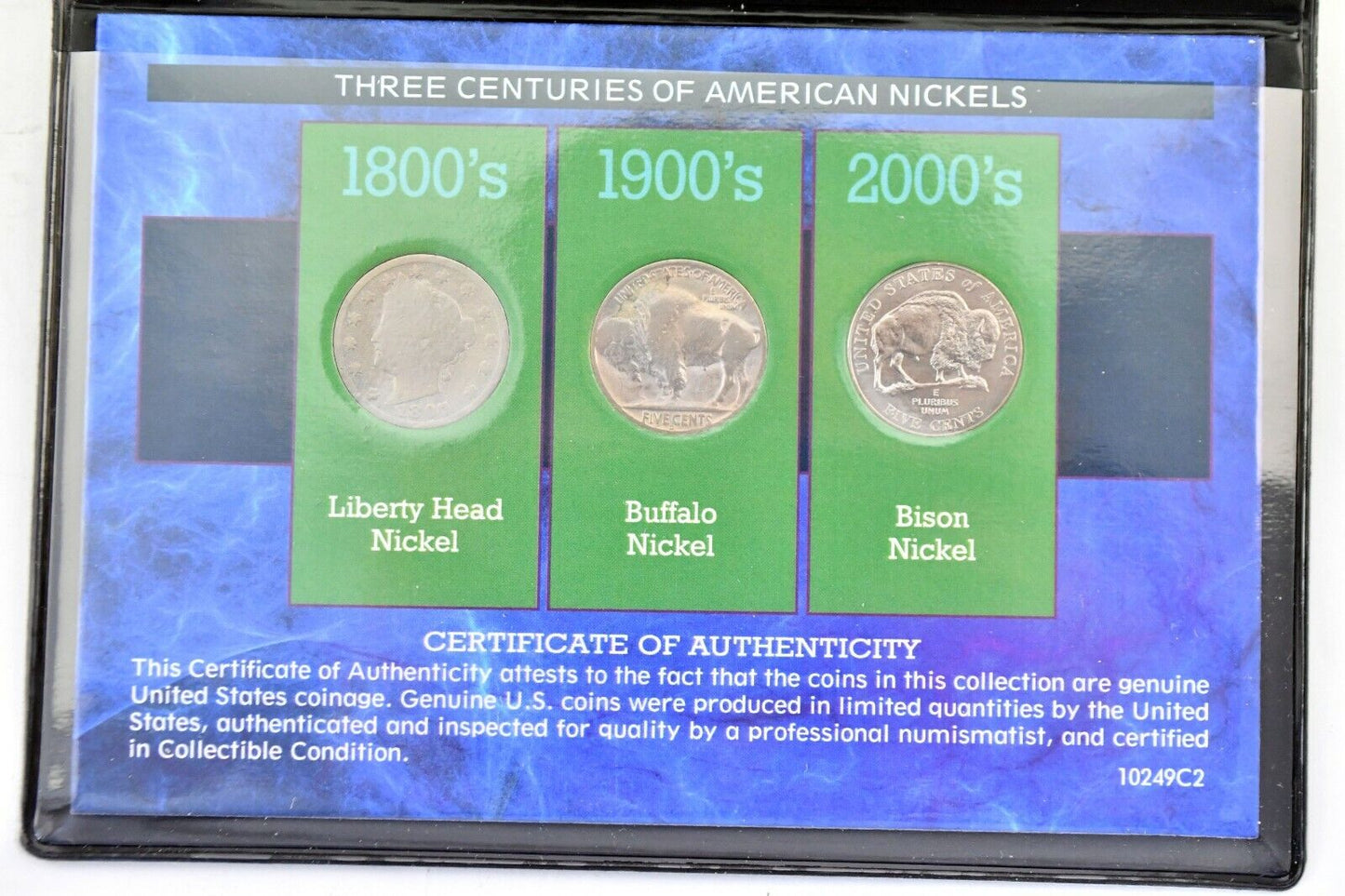 Three Centuries of American Nickels Buffalo, Liberty V, and Bison