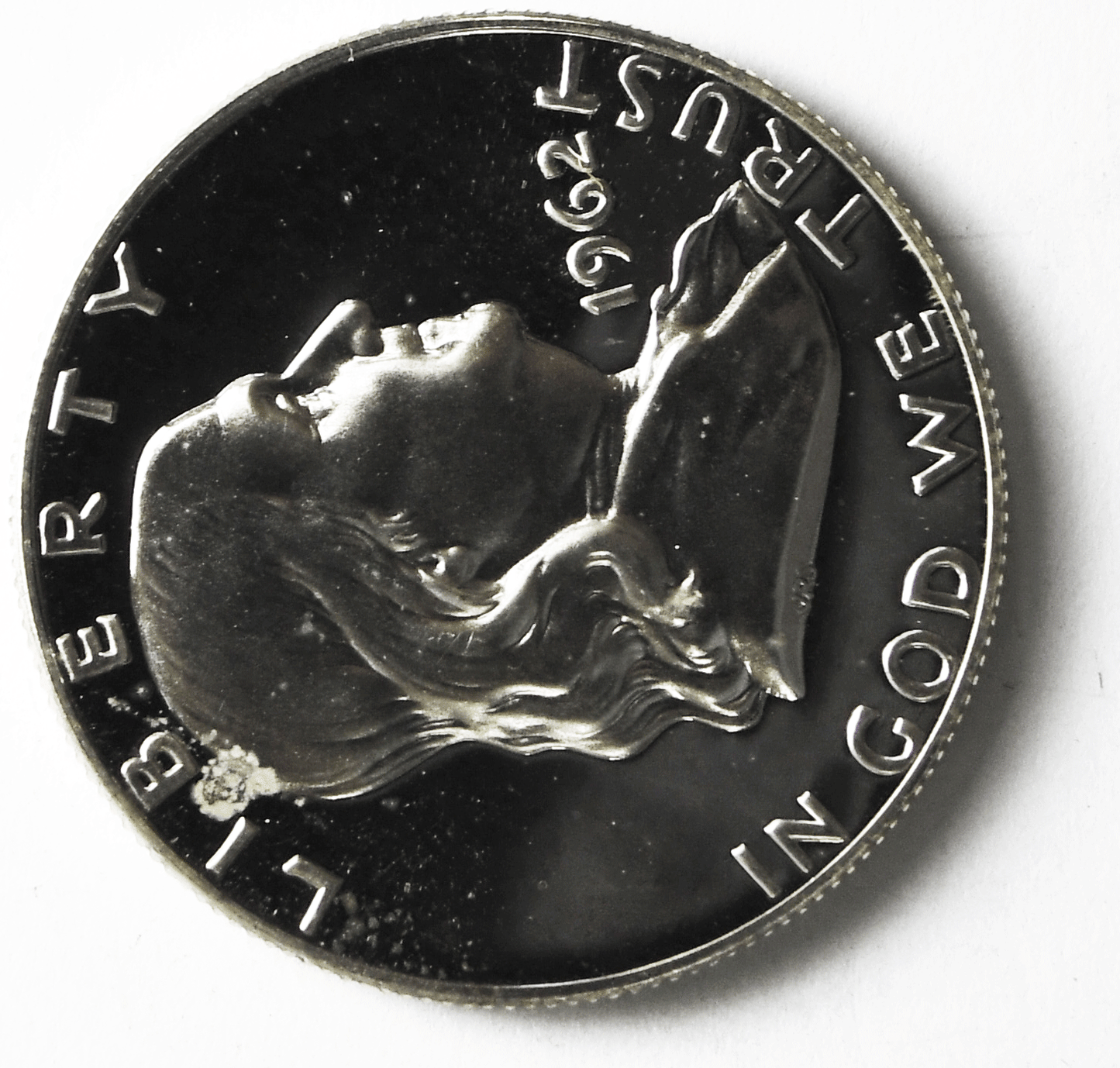 1962 50c Franklin Half Dollar Proof Silver Fifty Cents Gem Uncirculated