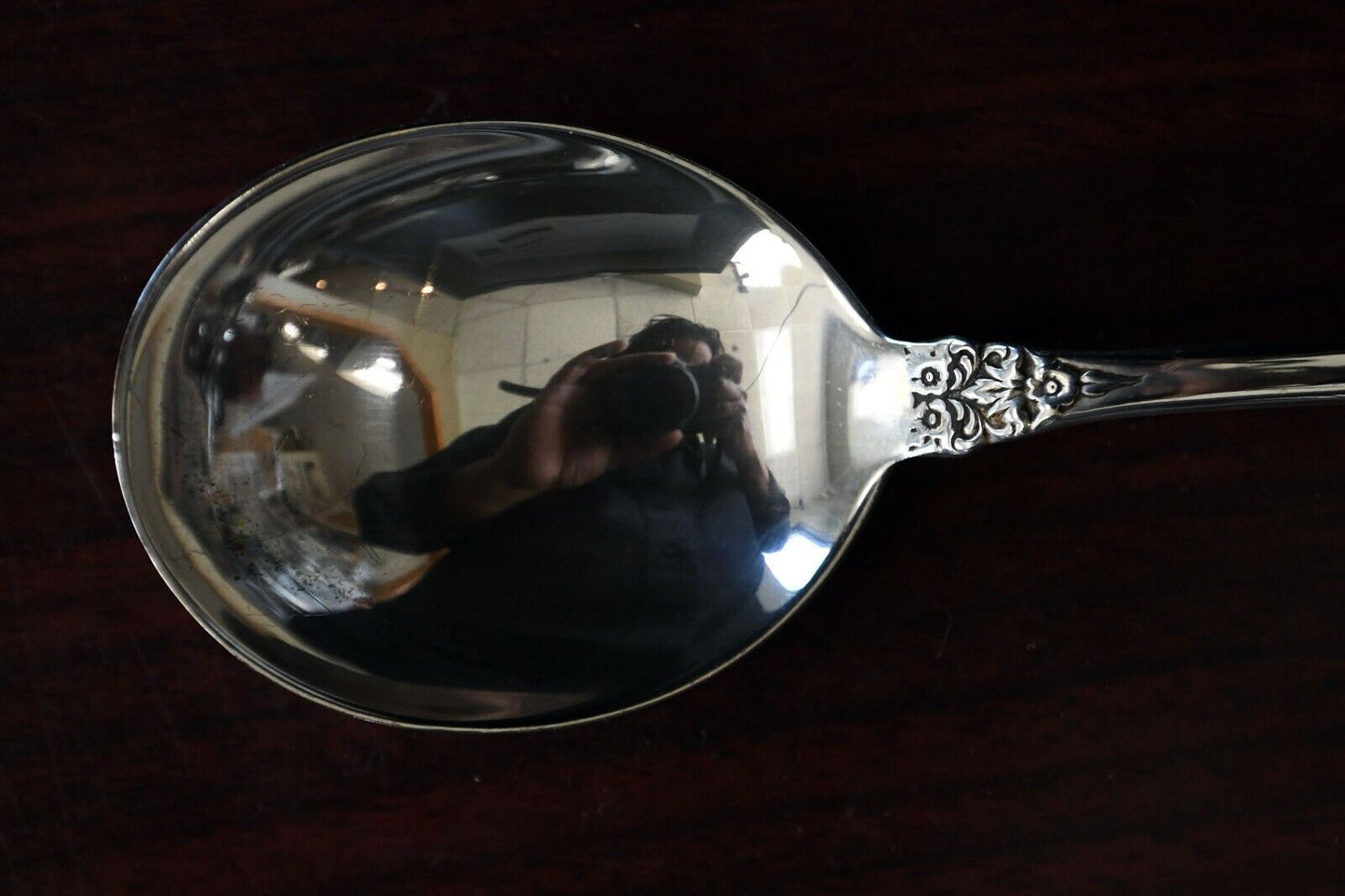 Prelude by International Sterling 6 1/2" Round Bowl Soup Cream Spoon 1.2 oz.