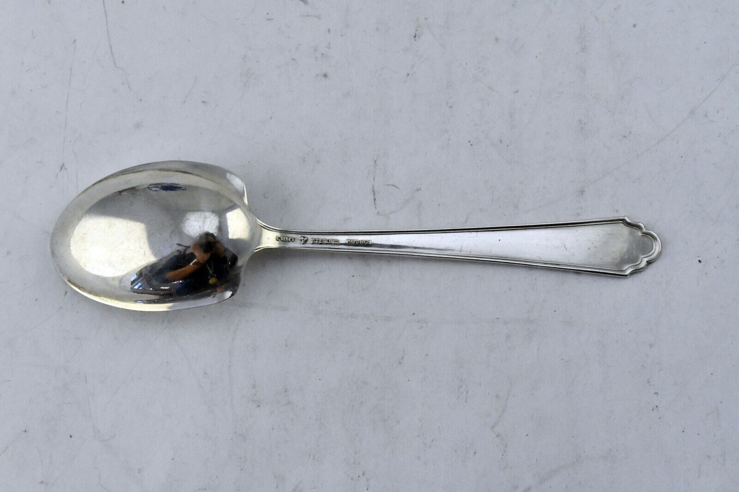 William & Mary by Lunt Sterling Silver 5 3/4" Solid Sugar Spoon .84 oz