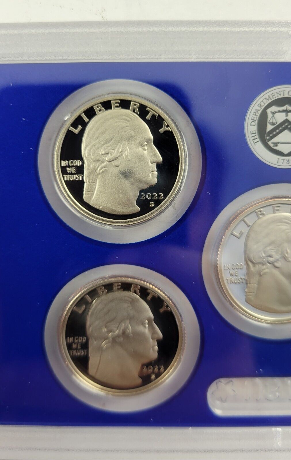 2022 S American Women Quarters 5 Coin Clad Proof United States Mint