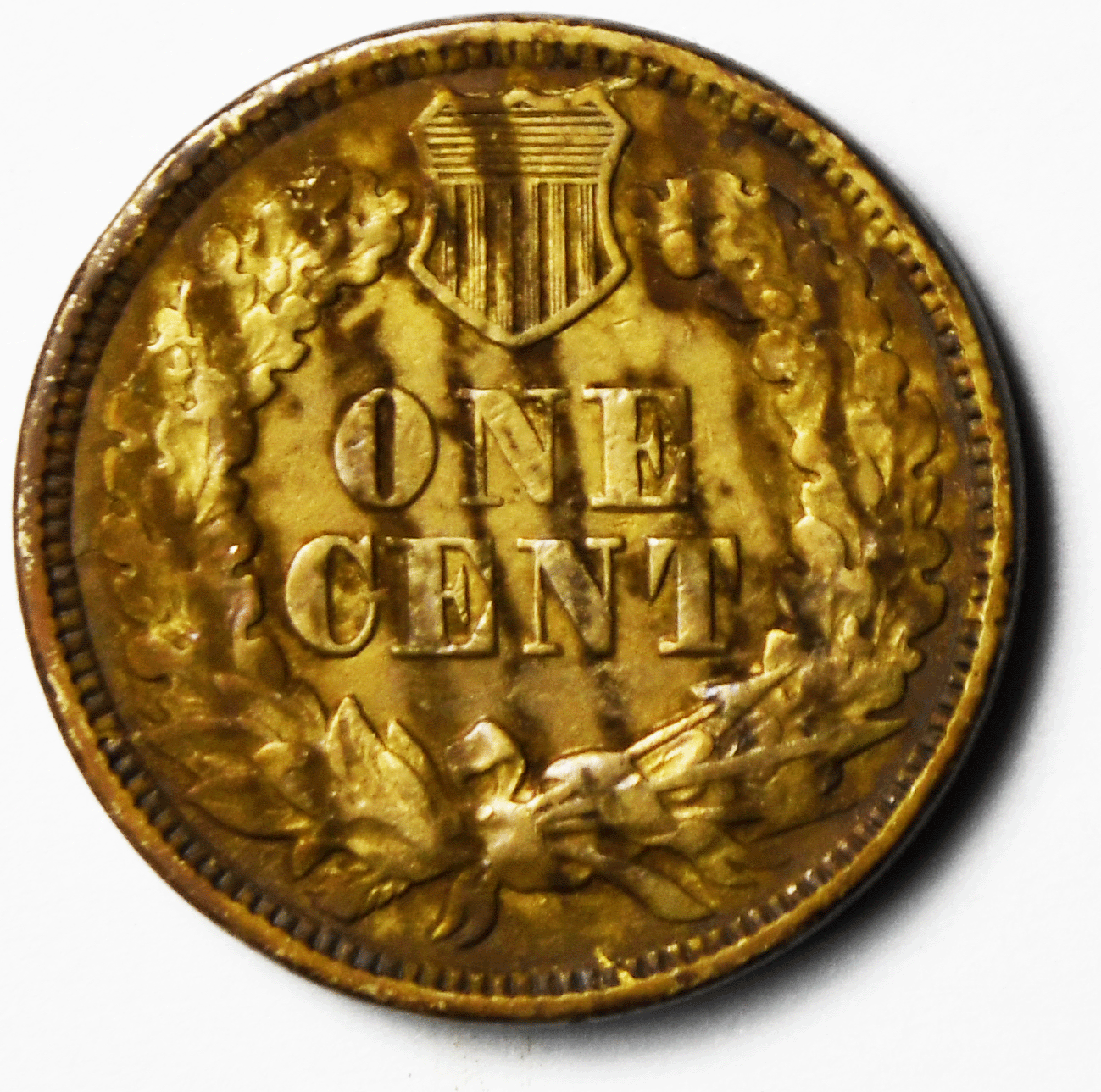 1862 1c Indian Head Penny One Cent US Philadelphia