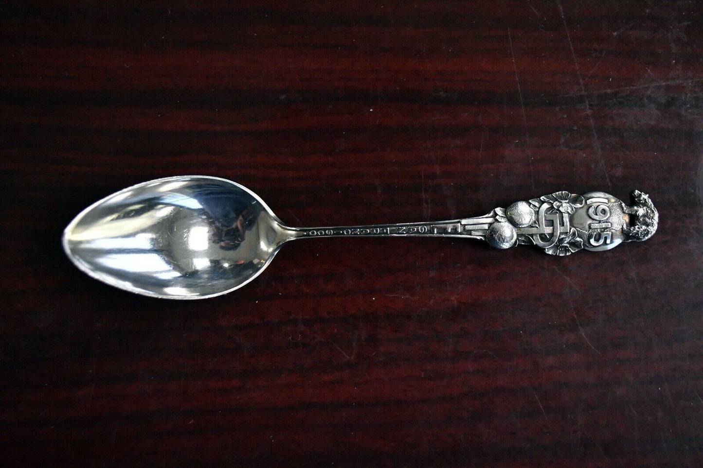 1915 Panama Pacific Exposition Sterling 5 3/8" Souvenir Spoon .53 oz. San Fran