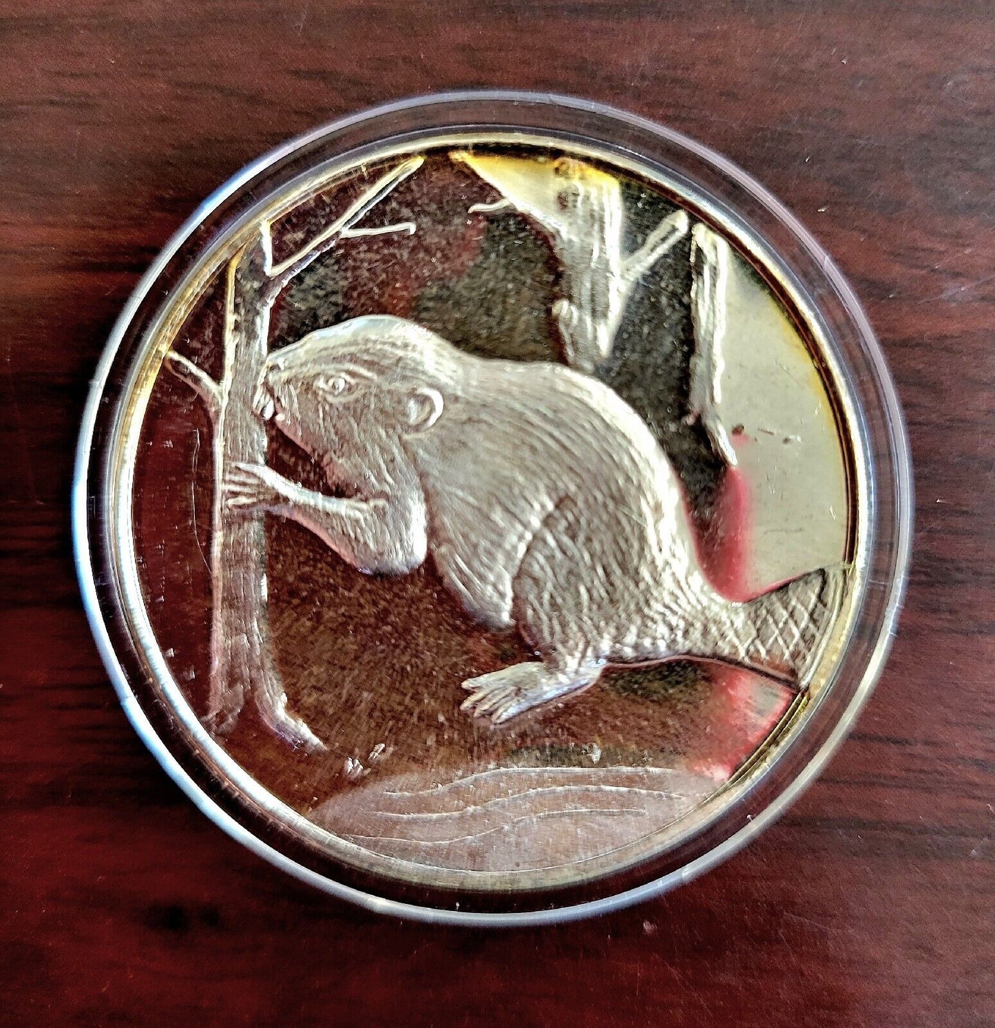 AAA Precious Metals 1oz. Beaver Portland Oregon .999 Fine Silver