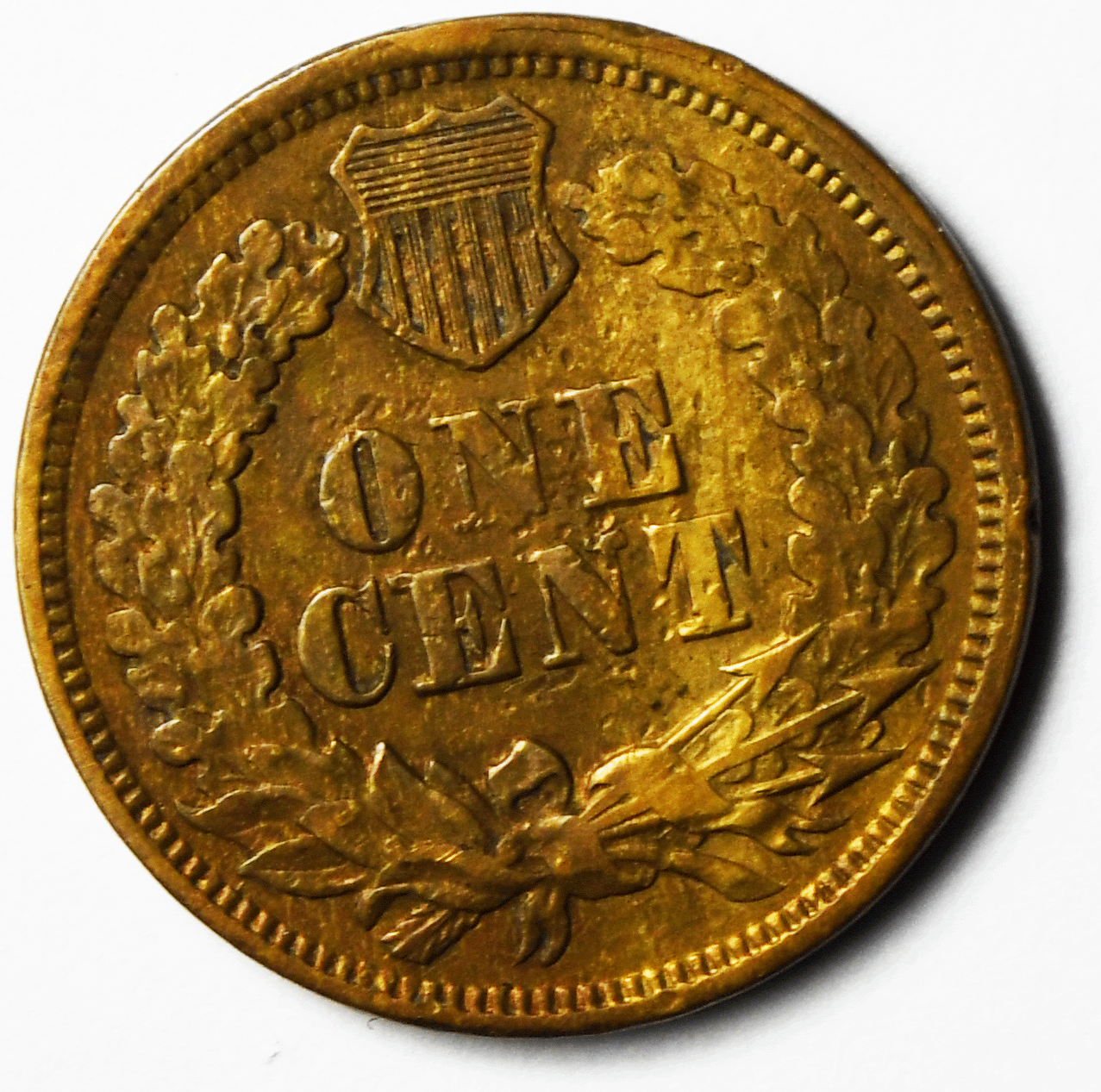 1866 1c Indian Head Penny One Cent US Philadelphia