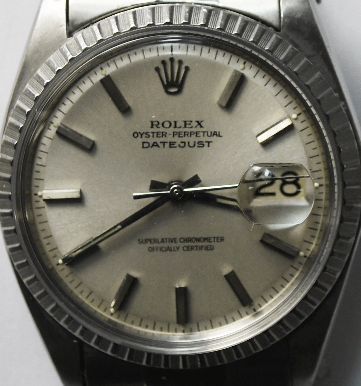 1968 Men's Rolex Datejust 1603 Stainless Steel 36mm 1570 Automatic