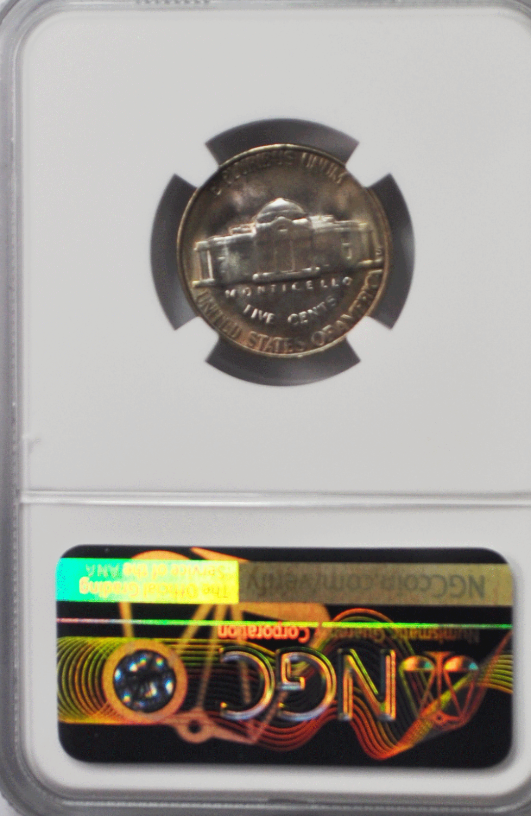 1953 S 5c Jefferson Nickel Five Cents NGC MS66 BU San Francisco