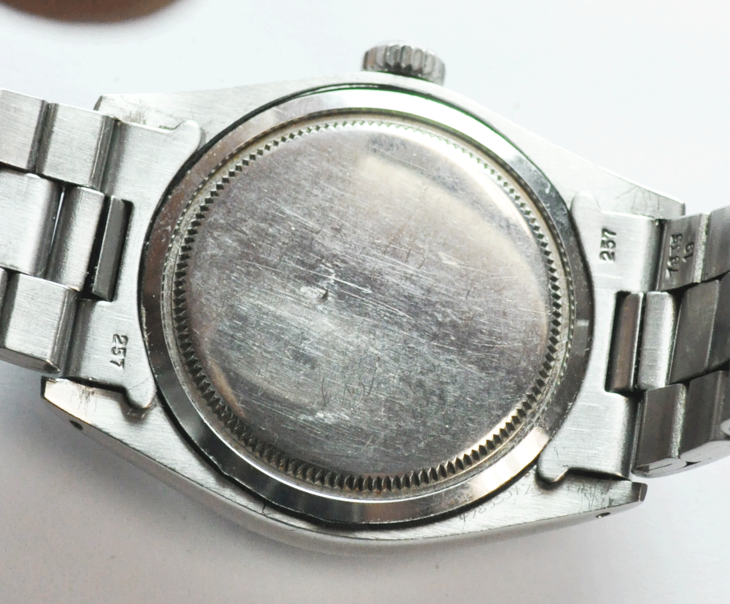 1971 Men's Rolex Oyster Precision Manual Wind Black Matte Dial 34mm Stainless