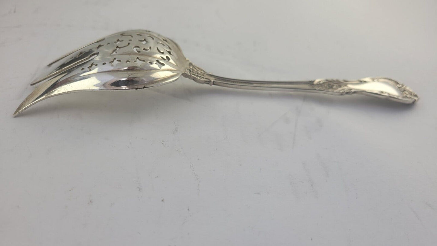 King Edward by Gorham 8 3/4" Sterling Silver Solid Salad Serving Fork 3.6oz.