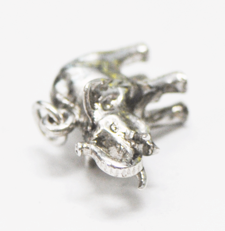 Sterling Silver Kinney Elephant Charm 22mm