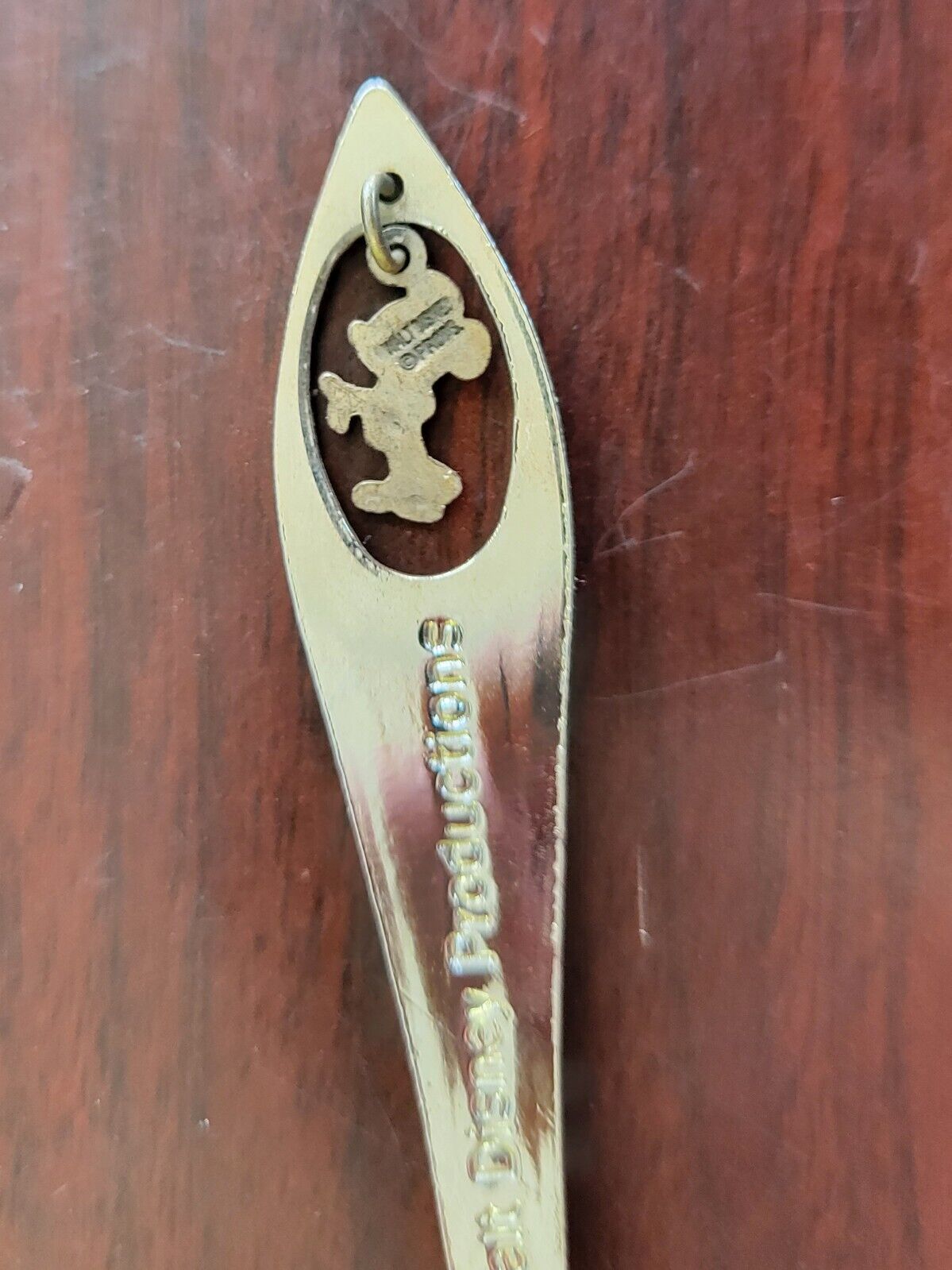 Disneyland Resort Souvenir Spoon Mickey Mouse Fantasia 4 1/8"