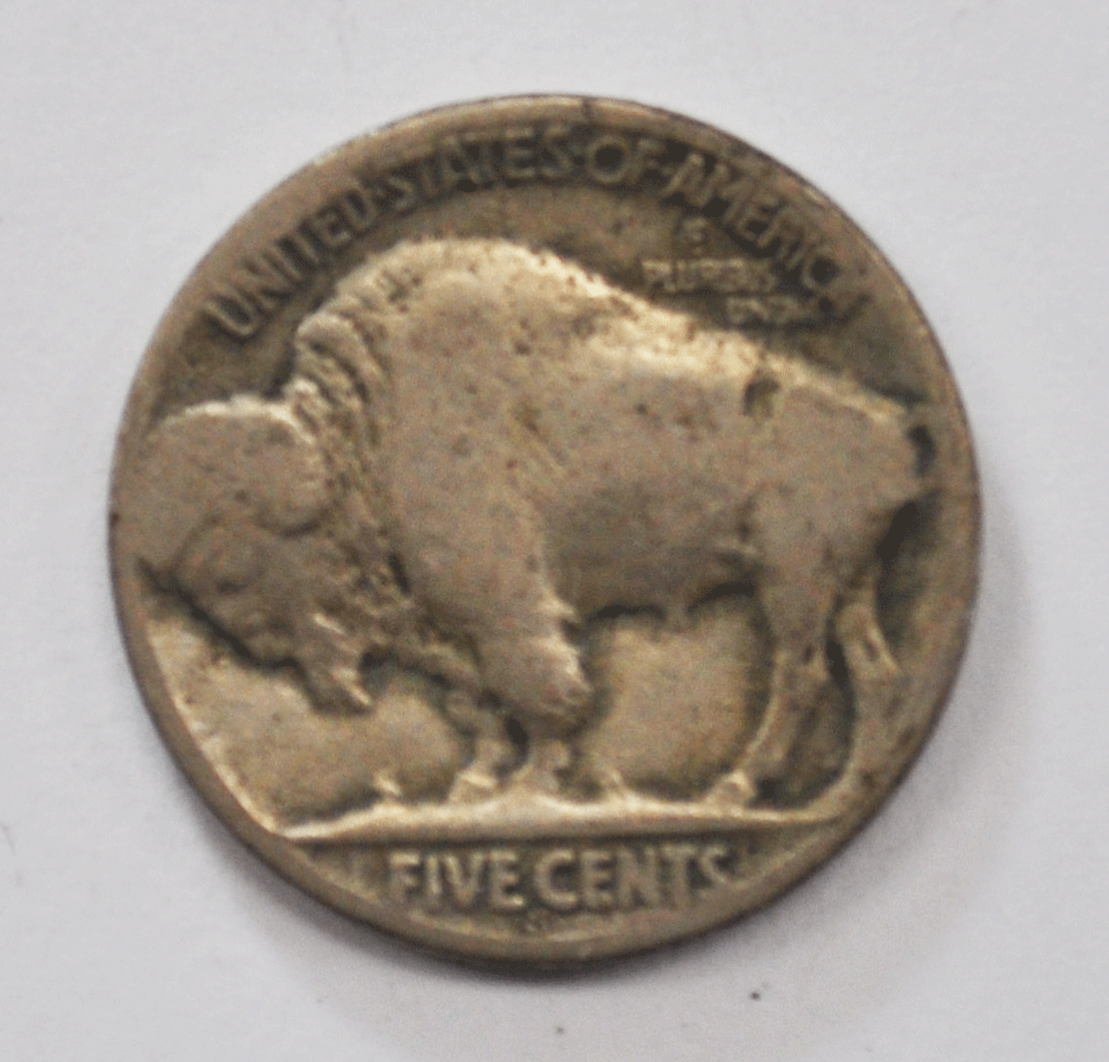 1923 S 5c Buffalo Nickel Five Cents Rare San Francisco