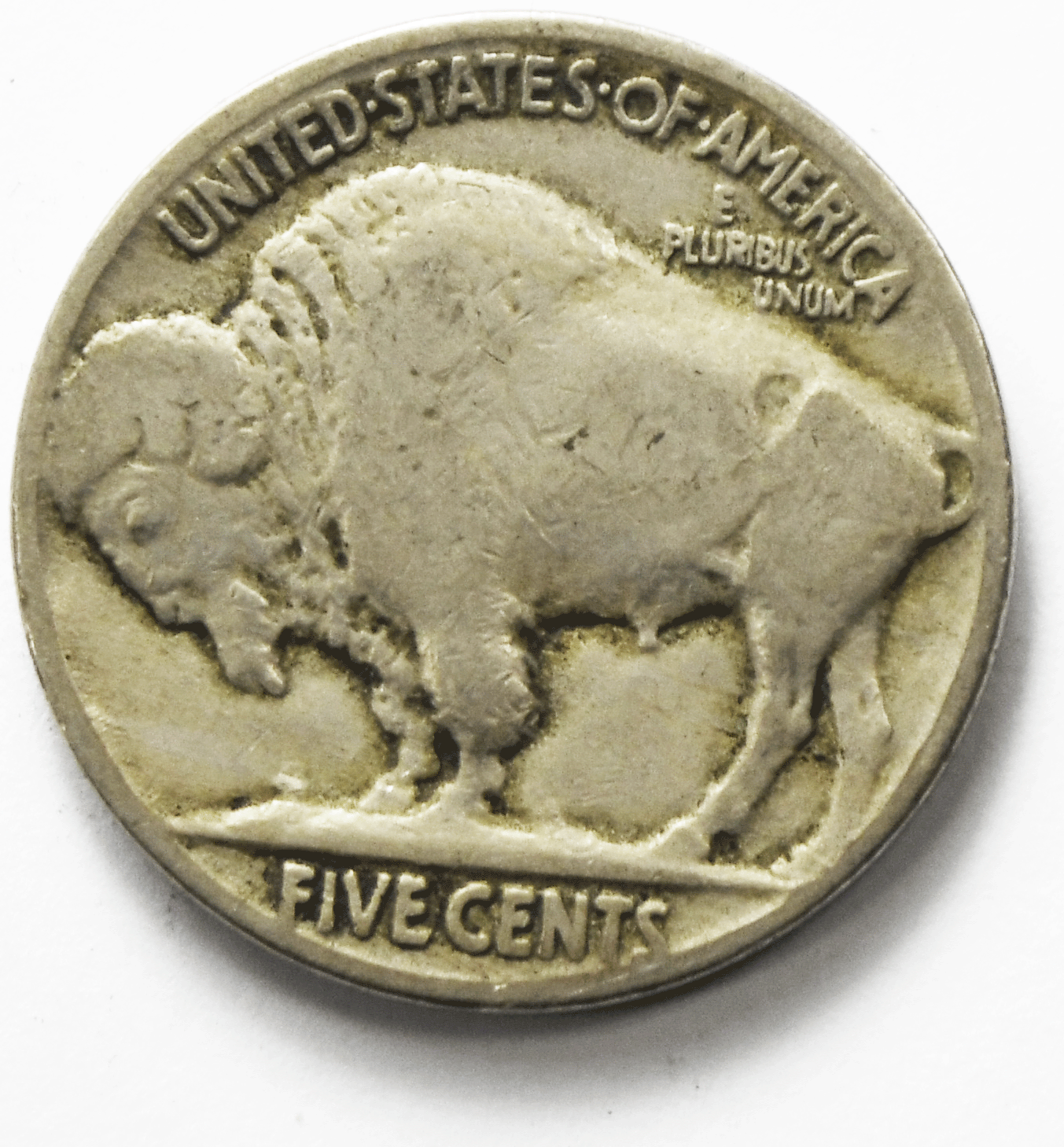 1918 5c Buffalo Nickel Five Cents Philadelphia