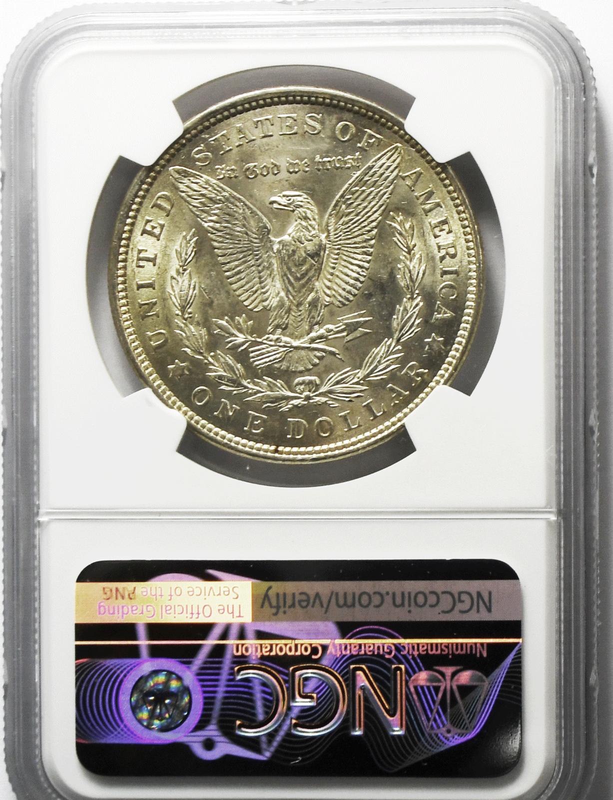 1921 $1 Morgan Silver Dollar MS61 NGC Uncirculated Philadelphia