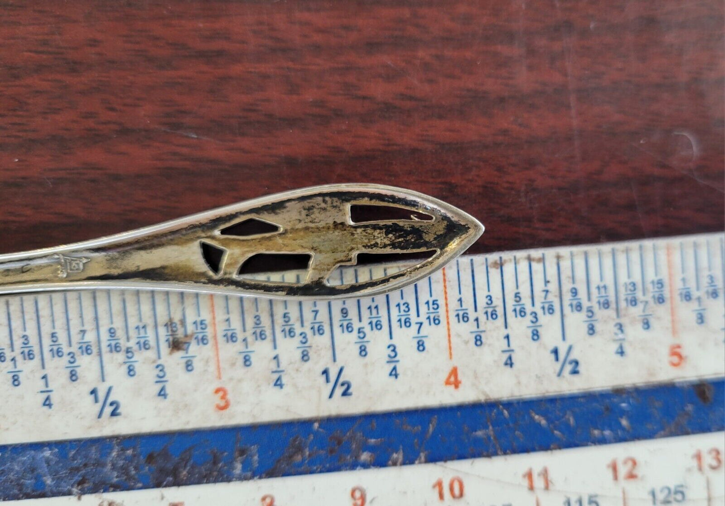 Los Angeles International Airport Sterling 4 1/4" Souvenir Spoon .33oz. Bell