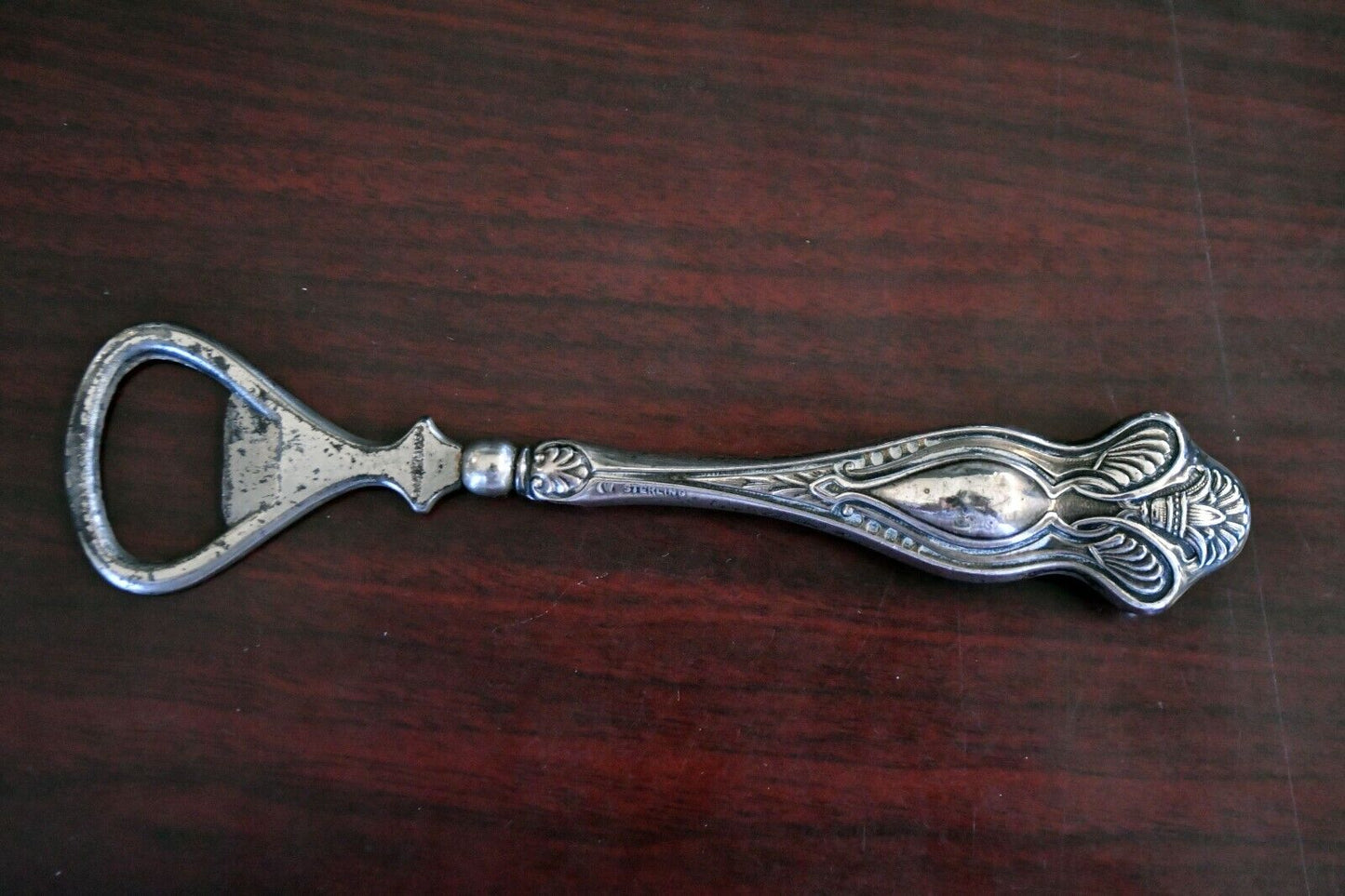 Watrous Silver Mfg Co. Sterling Silver 6 1/8" Bottle Opener 1.2 oz.