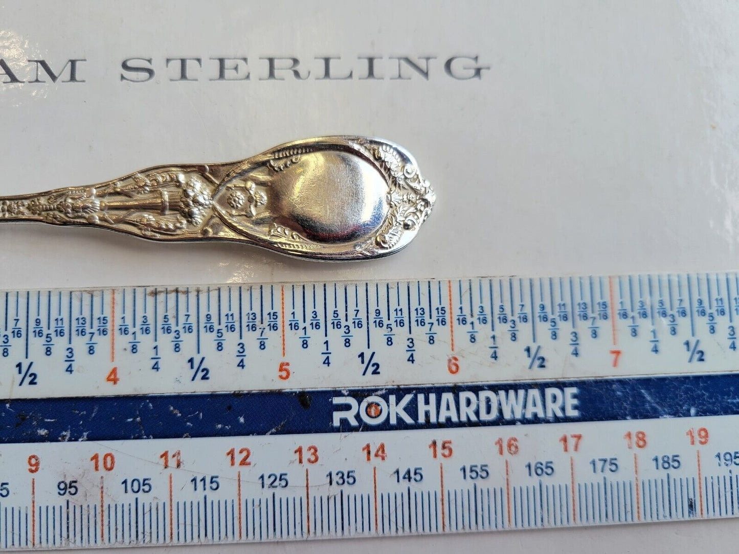 Mythologique by Gorham Sterling Fish Fork / Salad Fork Beaded Back 6"