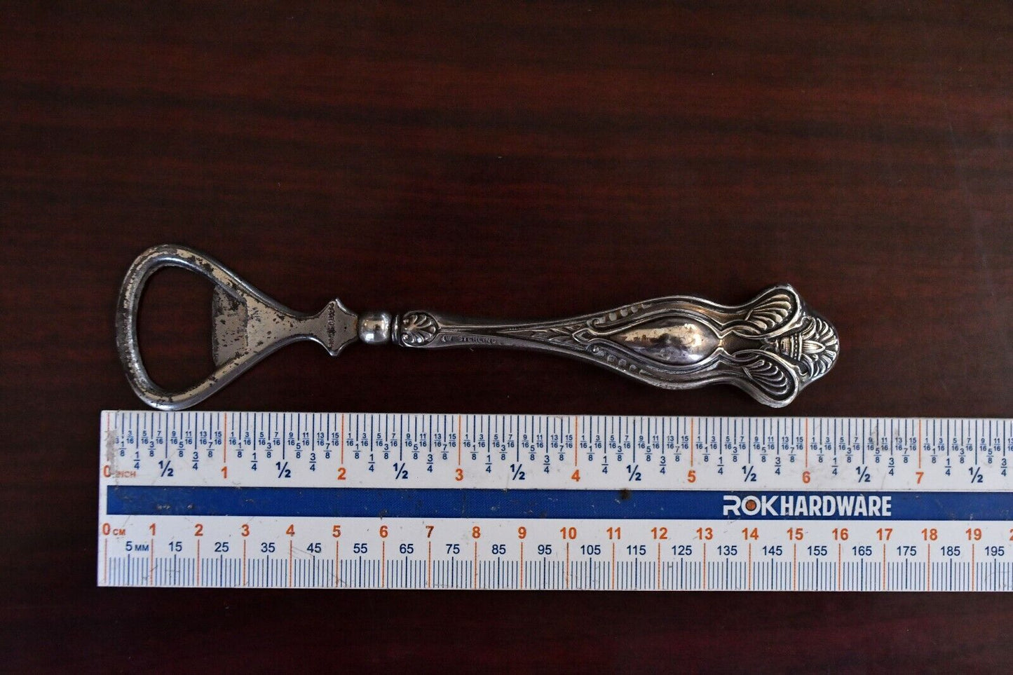 Watrous Silver Mfg Co. Sterling Silver 6 1/8" Bottle Opener 1.2 oz.