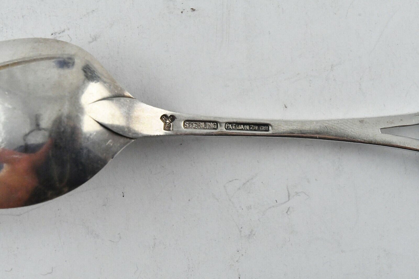 Aberdeen South Dakota 5 3/4" Sterling Silver Souvenir Spoon .6oz. by Lunt