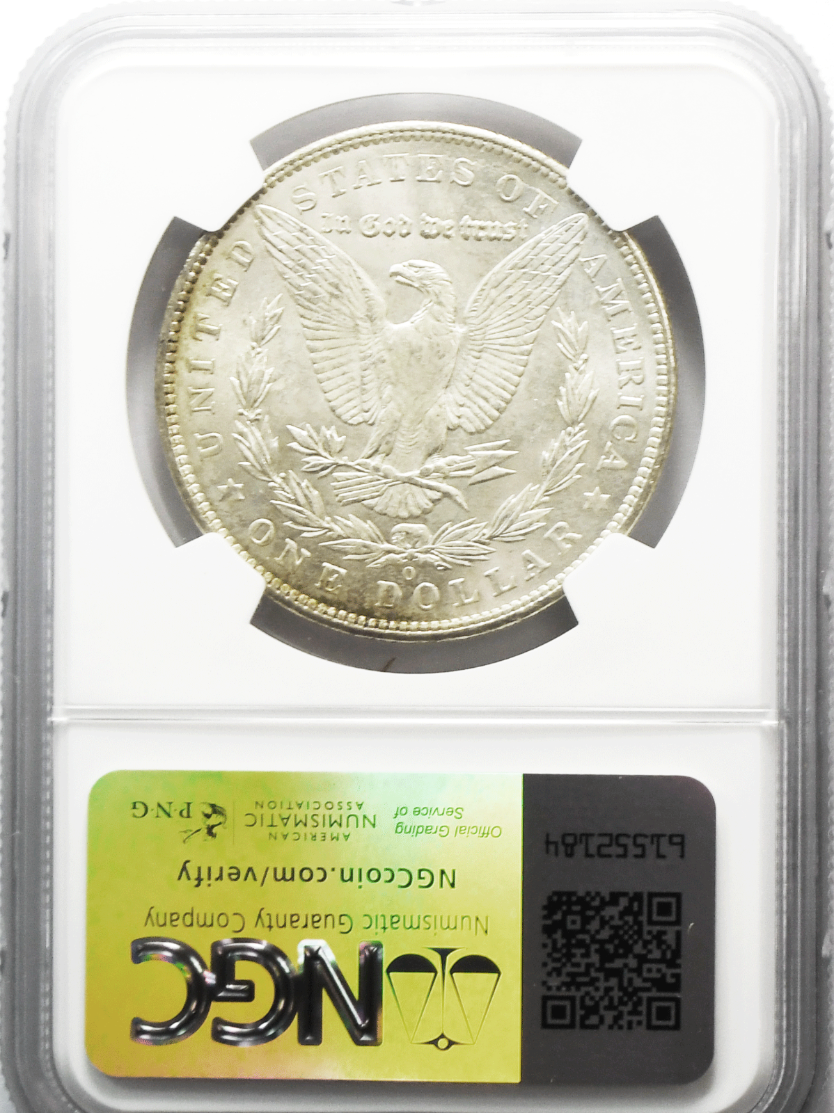 1904 O $1 Morgan Silver Dollar MS63 NGC New Orleans