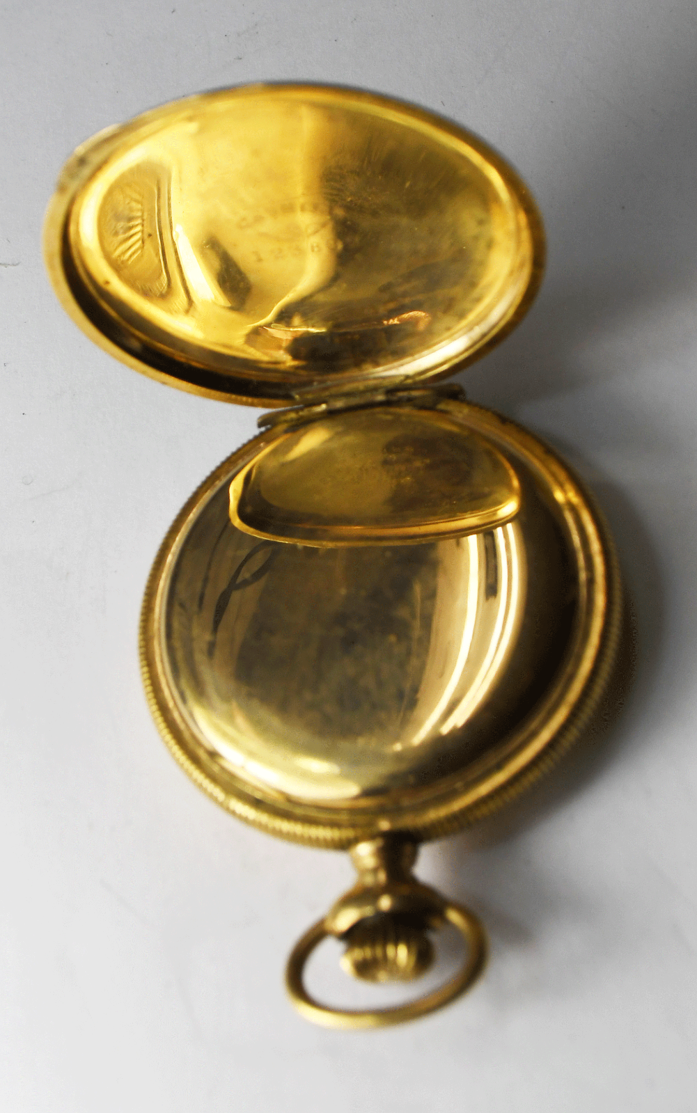 1900 Waltham Size 6 Grade Seaside 25yr Gold Filled Hunters Case Pocket Watch