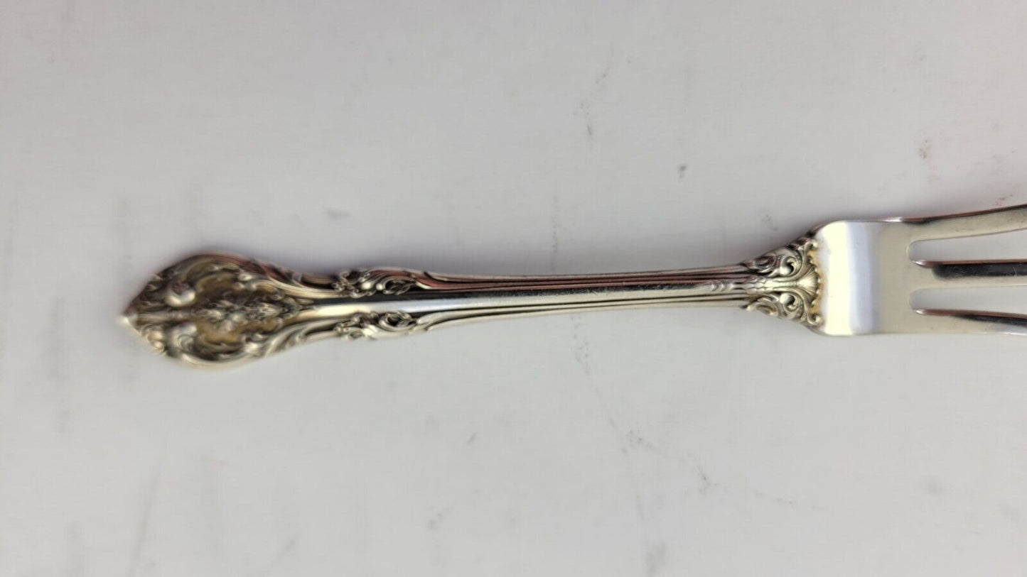 King Edward By Gorham Sterling Silver Lemon Fork - 4 3/8" No Mono .45oz.