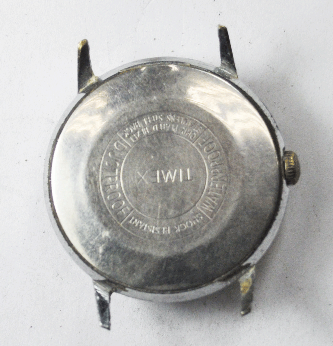 Vintage Timex Marlin 2117 2568 33mm Manual Wind Wristwatch Not Running