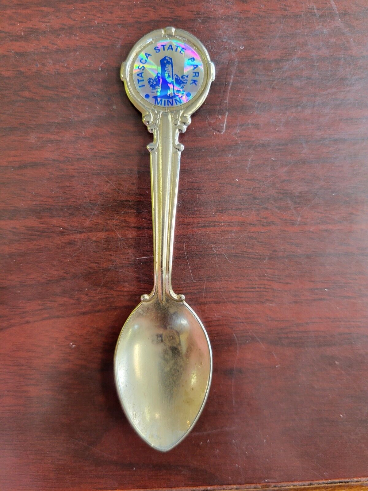 Vintage Itasca State Park Minnesota Spoon 3 7/8"