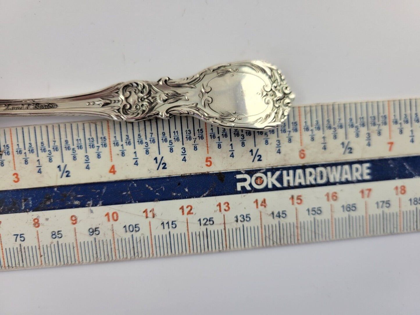 Reed & Barton Francis I Sterling Silver 6" Solid Jelly Server Spoon 1oz.