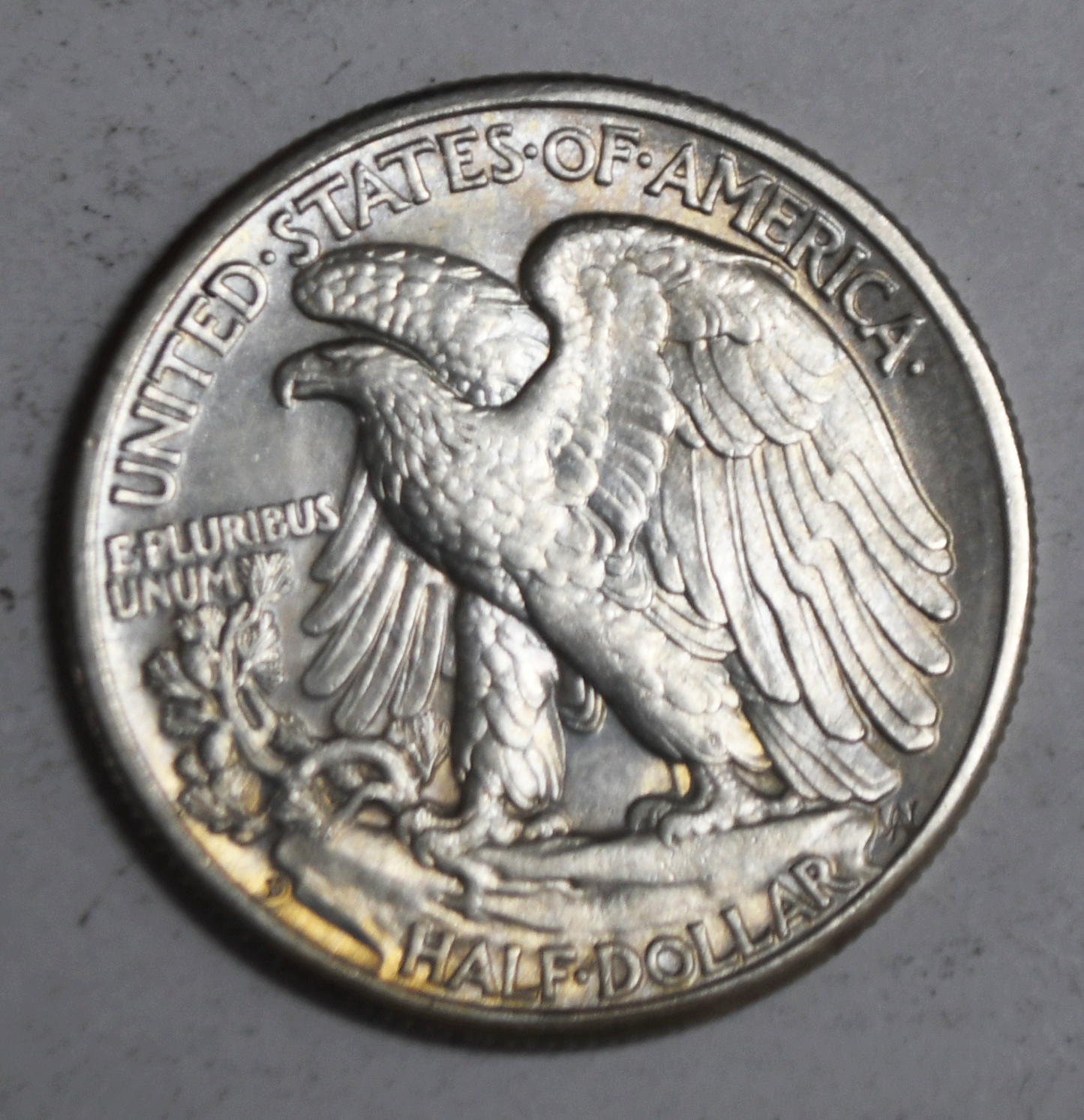 1943 D 50c Walking Silver Half Dollar Fifty Cents Denver