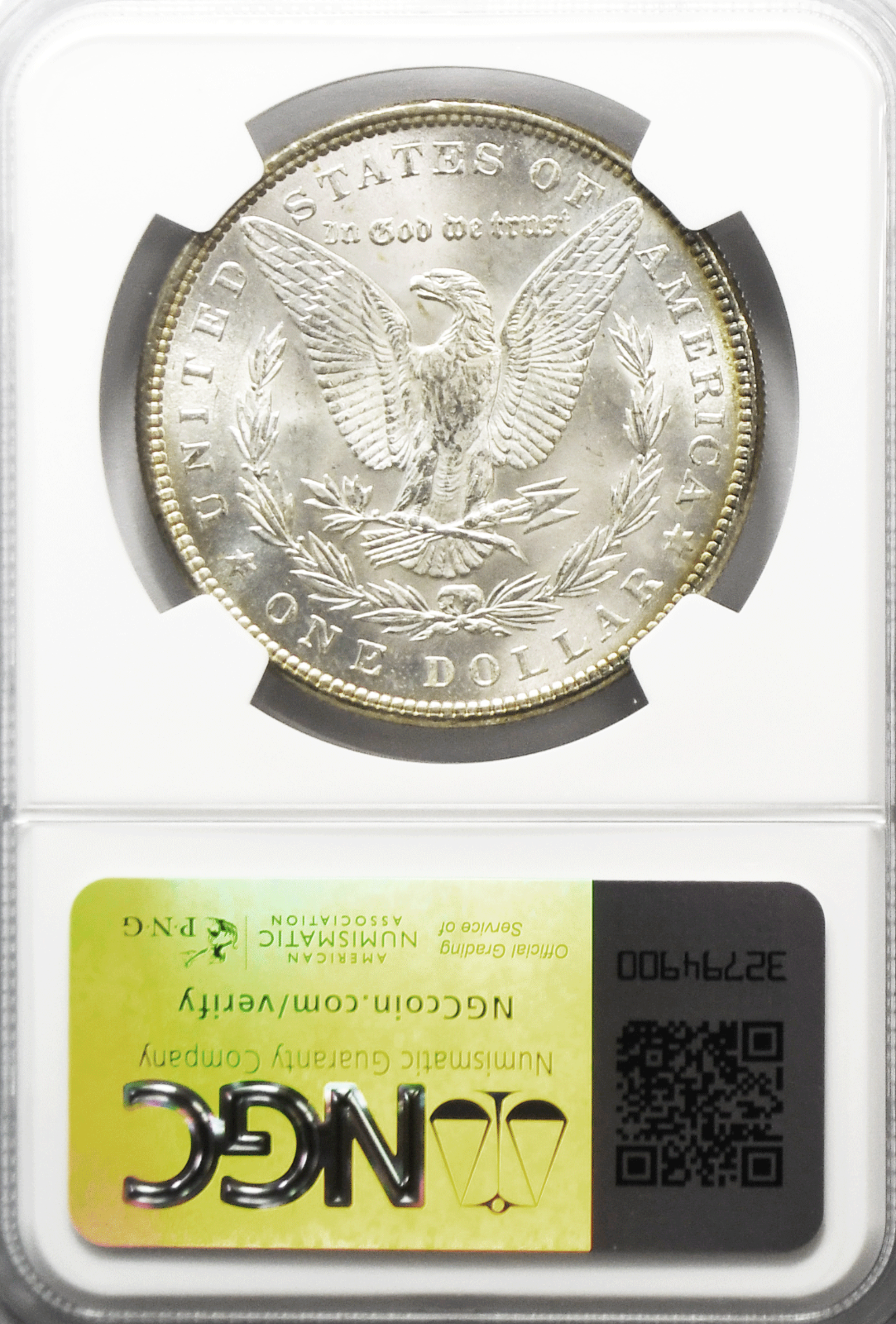 1885 $1 Morgan Silver Dollar MS63 NGC Uncirculated Philadelphia