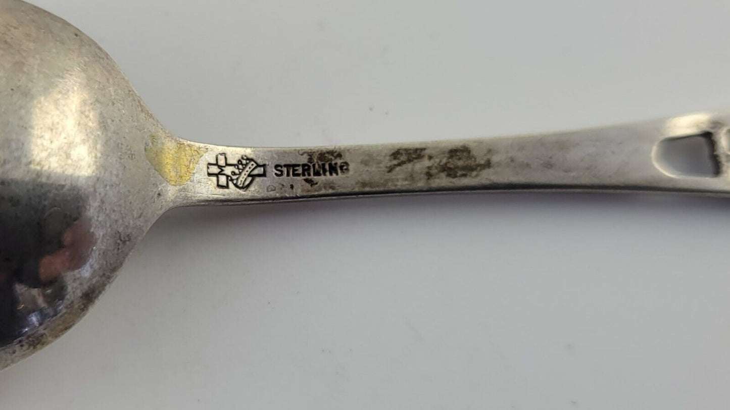 New York Sterling Silver 5 1/2" Souvenir Spoon by Manchester .43oz