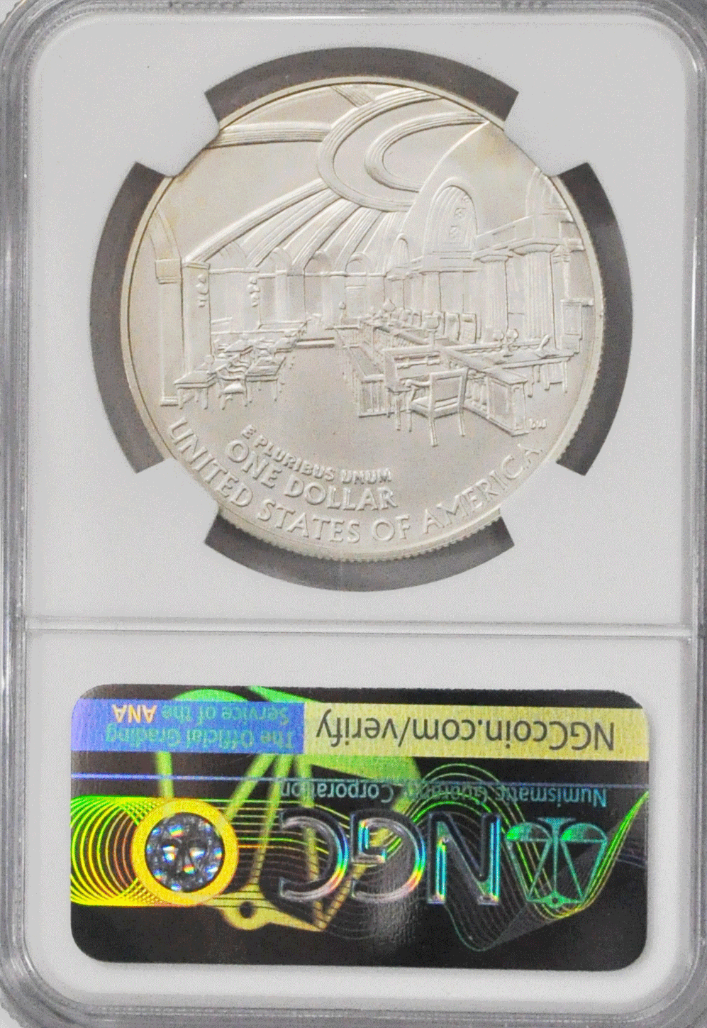 2005 P $1 John Marshall Commemorative Silver Dollar MS70 NGC