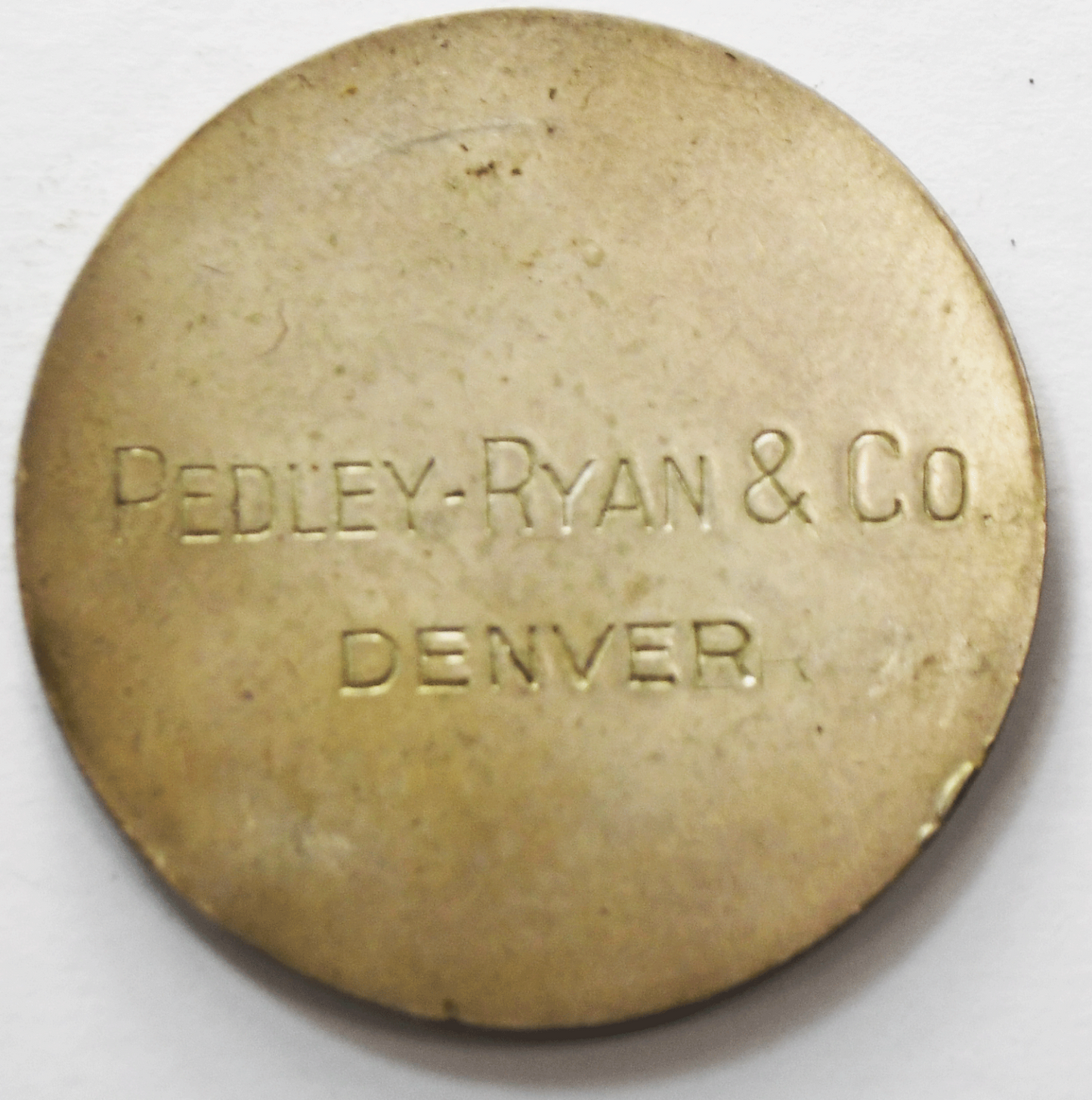 1933 Pedley-Ryan Co Denver HK-825 So Called Dollar 430 Grains Silver 500 Minted