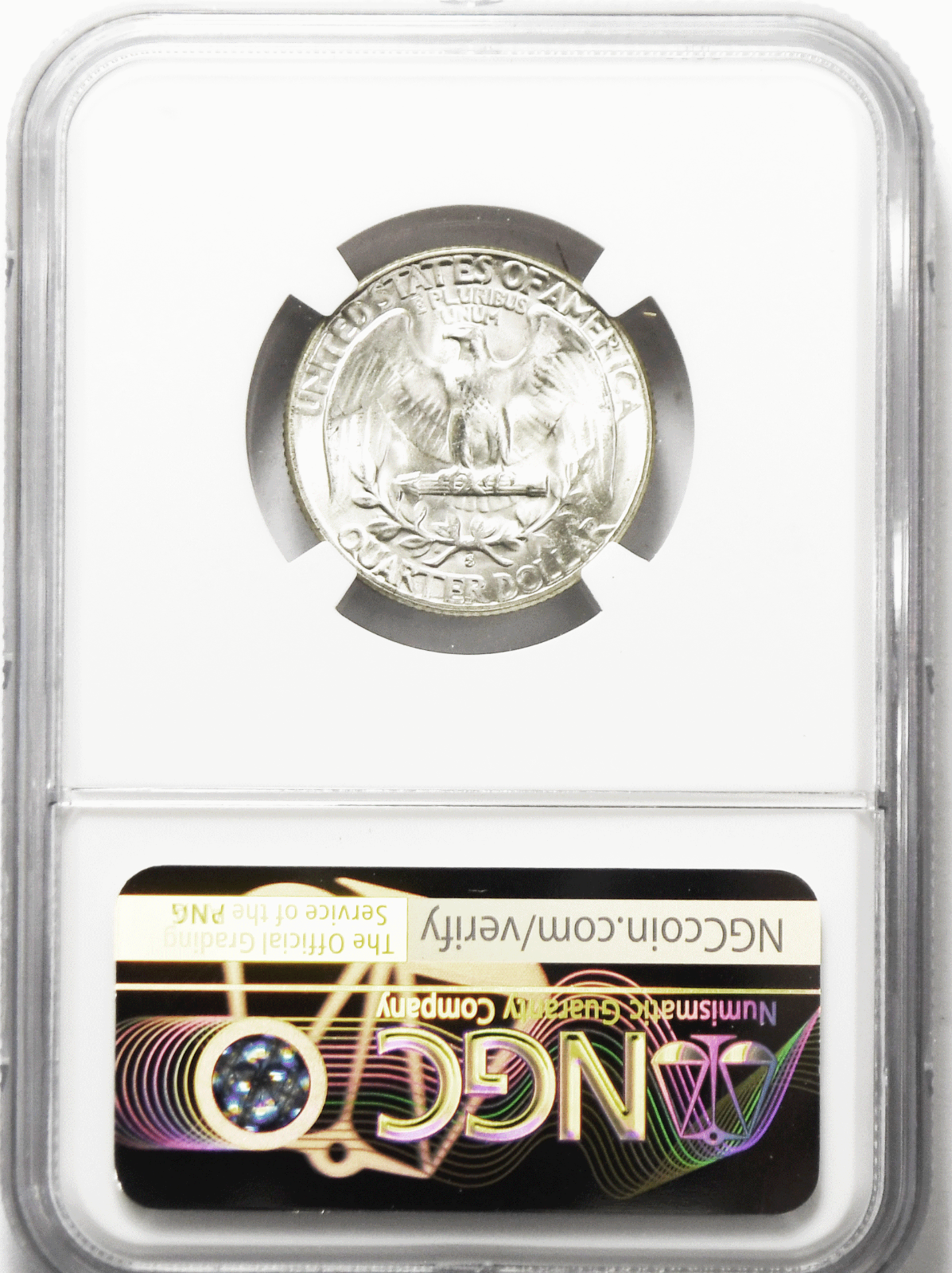 1954 S 25c Washington Silver Quarter Dollar NGC MS66 Gem Uncirculated