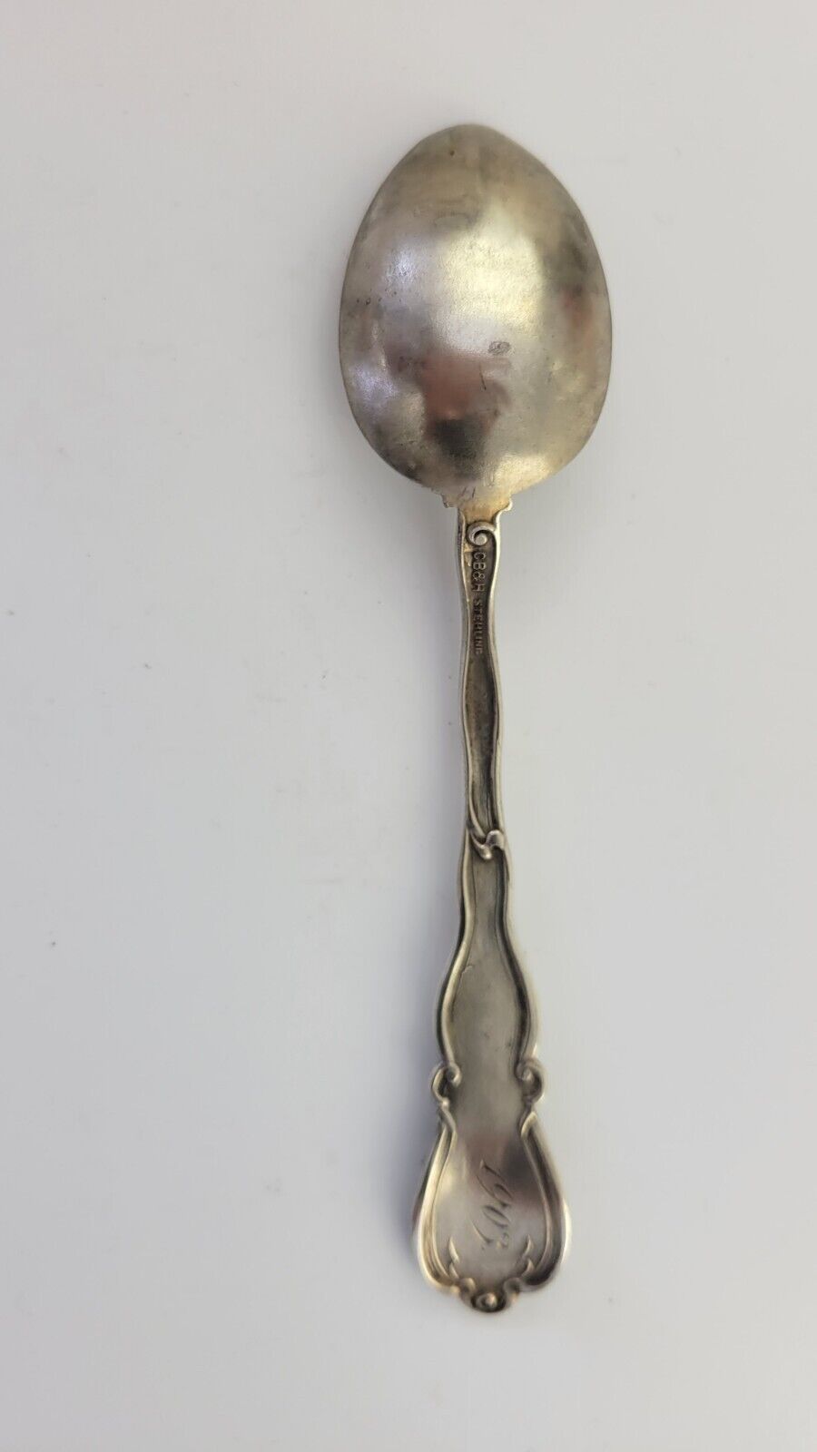 1903 Petoskey Michigan Sterling Silver 5 1/4" Souvenir Spoon .55oz.