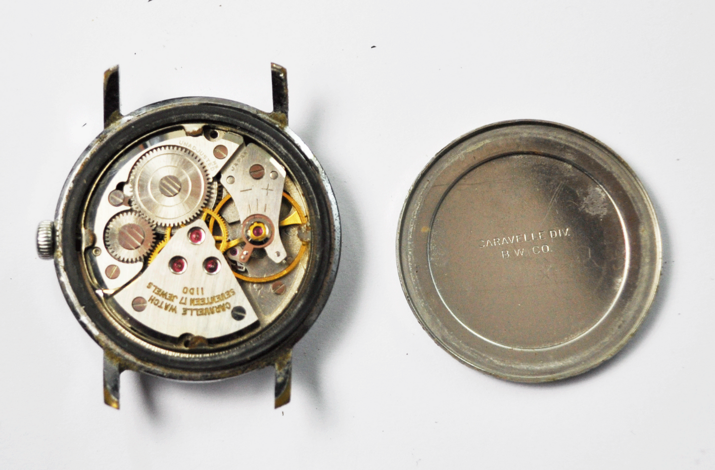 Vintage Men's Caravelle 11DC 17 Jewels Manual Wind 33mm M3 Wristwatch