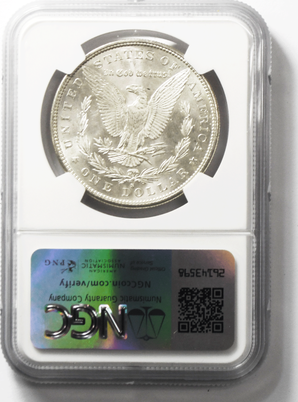 1880 S $1 Morgan Silver Dollar MS61 NGC Uncirculated San Francisco