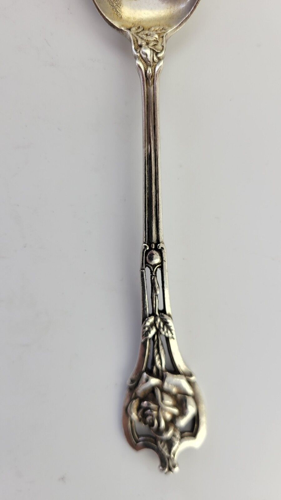 State Capital Topeka Kansas Sterling Silver 5 3/4" Souvenir Spoon .71oz.