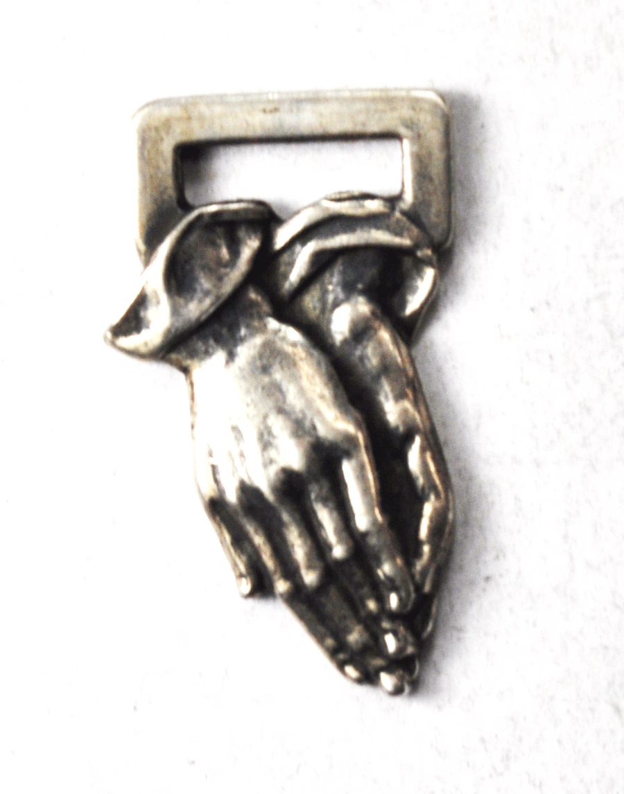 Sterling Silver James Avery Prayer Praying Hands Pendant 15mm x 28mm B Precious Metals Gems