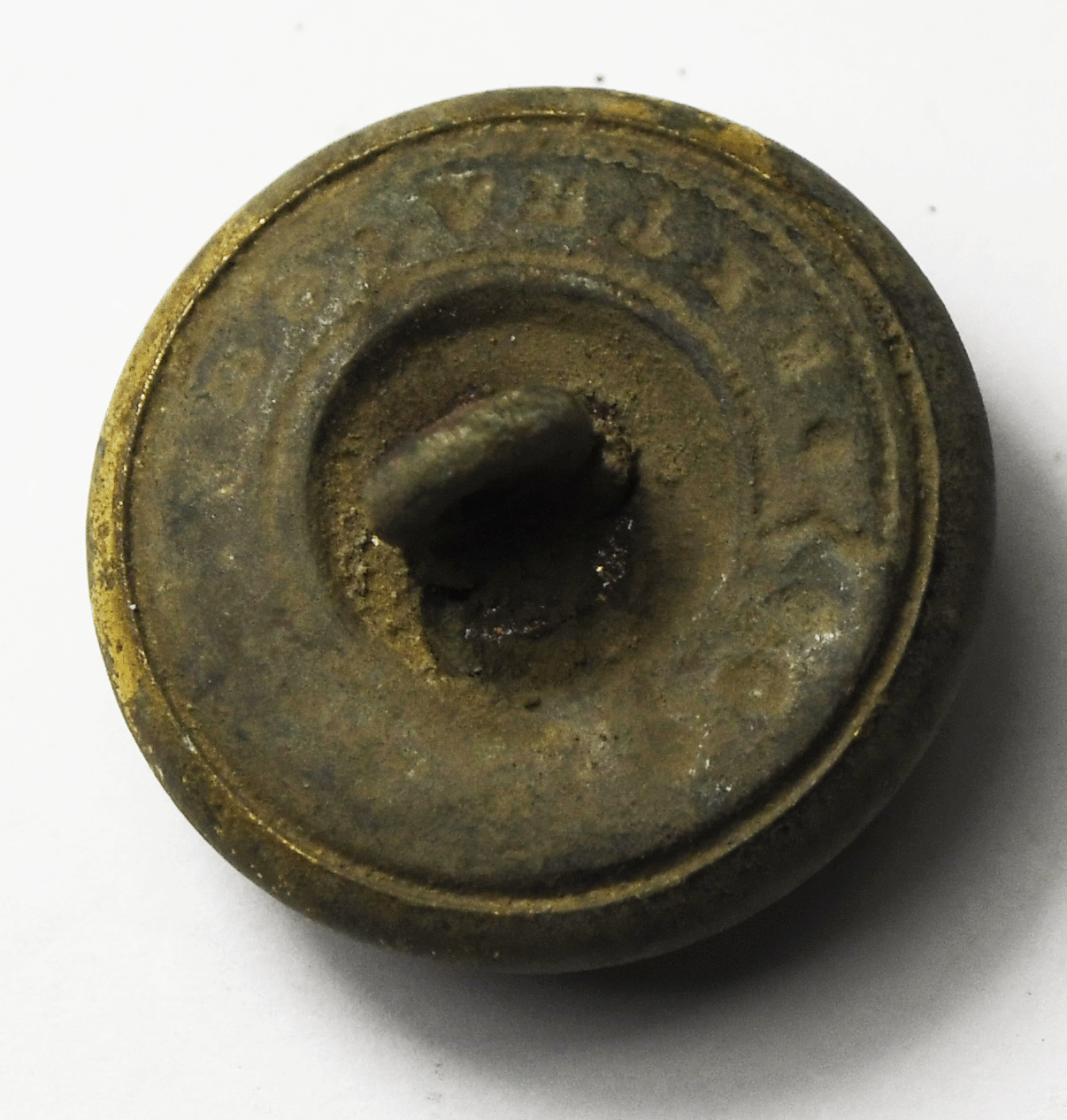 Vintage Missouri Pacific Railroad Button 23mm Mo.P.