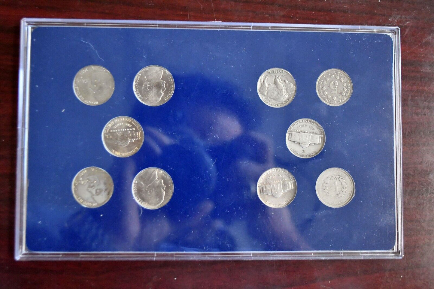 1867-2005 The U.S. Commemorative Gallery Historic Nickel Collection 10pc.