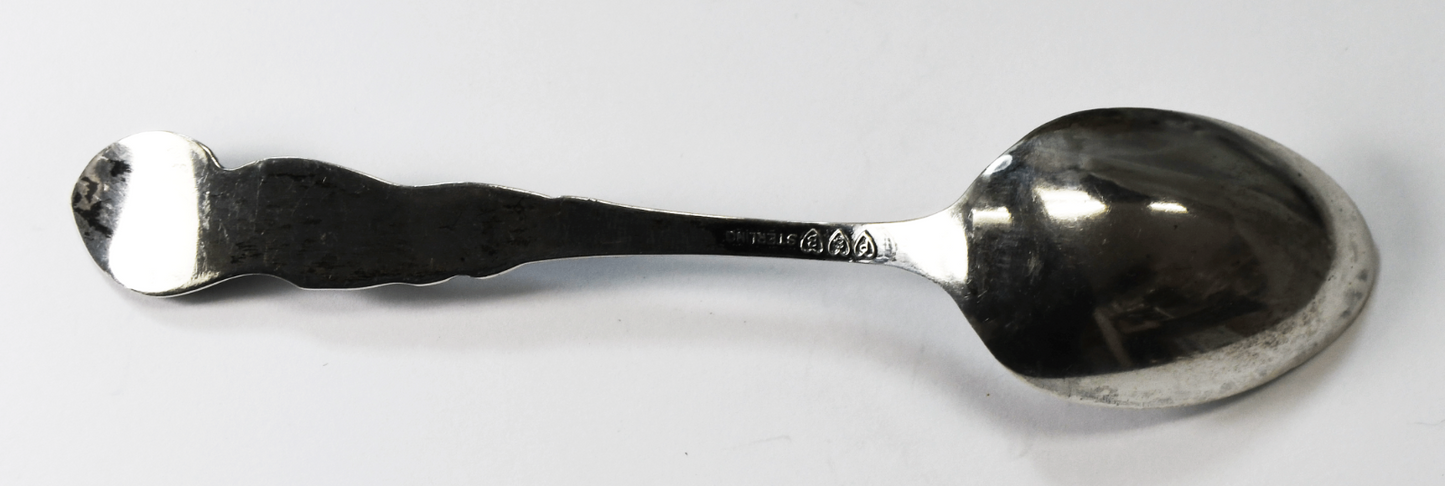 Sterling Paye & Baker Del Coronado San Diego Bay Souvenir Spoon 5-1/8" Fish