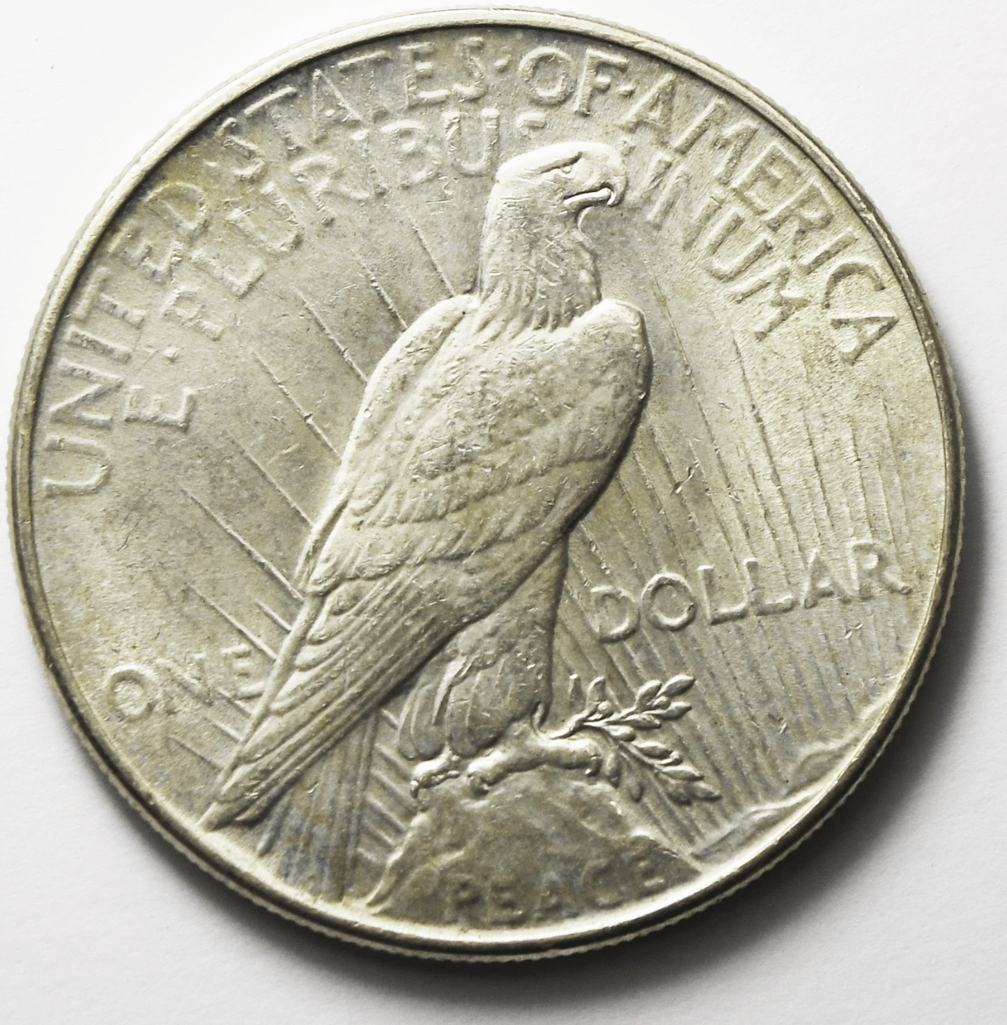 1934 $1 Peace Silver One Dollar US Philadelphia AU