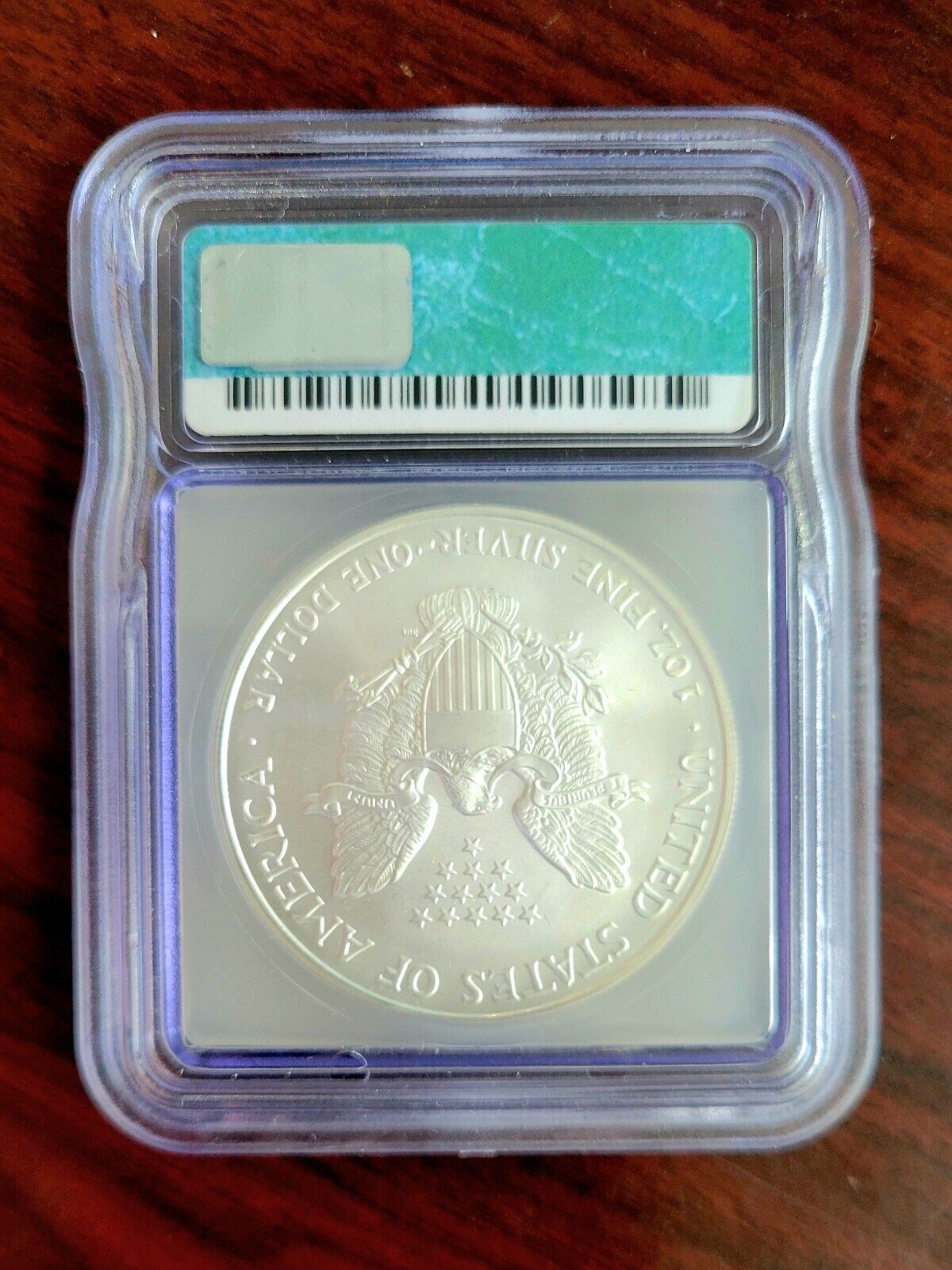 MS69 2006 American Silver Eagle $1 ICG .999 Fine Silver Dollar