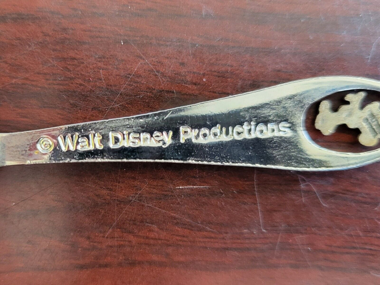 Disneyland Resort Souvenir Spoon Mickey Mouse Fantasia 4 1/8"