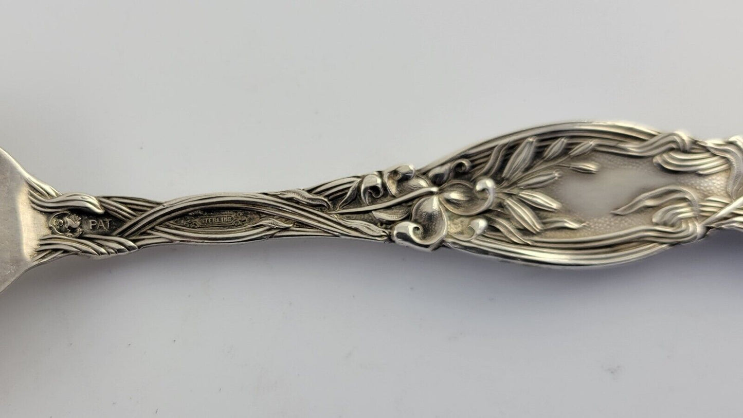 Frontenac by International Sterling 6 5/8" Small Cold Meat Serving Fork 1.4oz
