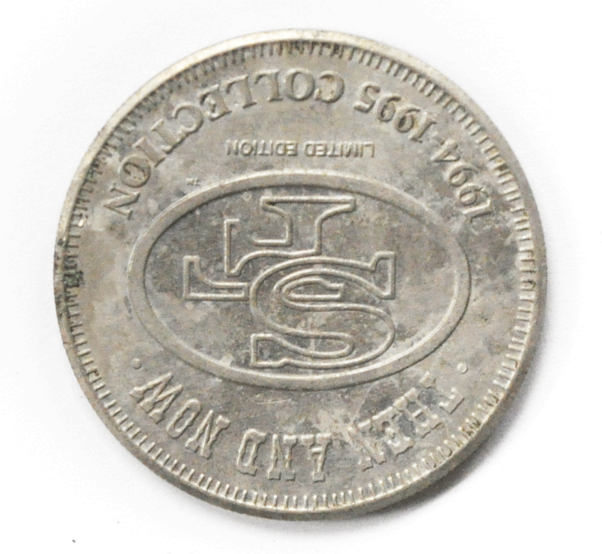 1994-1995 LE Steve Young Then & Now San Francisco 49ers #8 Token 31mm